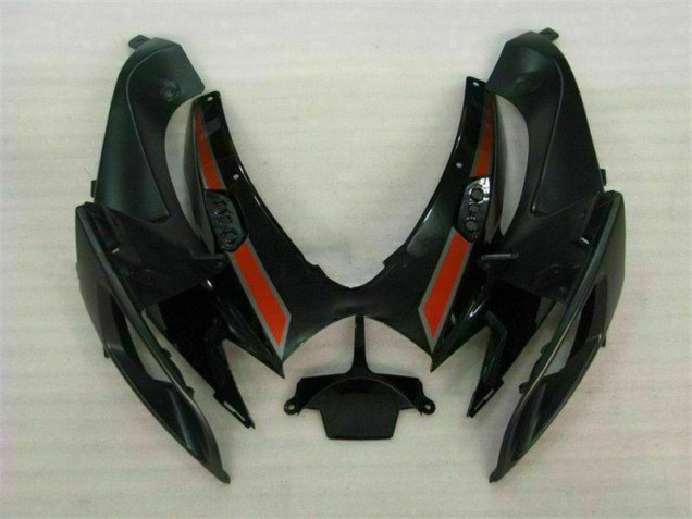 Schwarz Rot Suzuki GSXR 600 / 750 K6 2006-2007 Motorrad Verkleidungen Schwarz Rot Suzuki GSXR 600 / 750 K6 2006-2007 Motorrad Verkleidungen