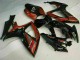 Schwarz Rot Suzuki GSXR 600 / 750 K6 2006-2007 Motorrad Vollverkleidung Schwarz Rot Suzuki GSXR 600 / 750 K6 2006-2007 Motorrad Vollverkleidung