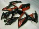Schwarz Rot Suzuki GSXR 600 / 750 K6 2006-2007 Motorrad Vollverkleidung Schwarz Rot Suzuki GSXR 600 / 750 K6 2006-2007 Motorrad Vollverkleidung