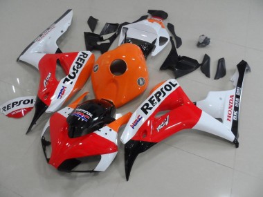 Schwarz Rot Weiß Repsol Honda CBR 1000 RR 2006-2007 Motorrad Verkleidungen