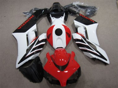 Schwarz Rote Weiß Honda CBR 1000 RR 2004-2005 Motorrad Verkleidungen