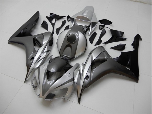 Schwarz Silber Grau Honda CBR 1000 RR 2006-2007 Motorrad Verkleidungen Schwarz Silber Grau Honda CBR 1000 RR 2006-2007 Motorrad Verkleidungen