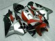Schwarz Silber Rot Honda CBR 600 RR 2005-2006 Motorrad Verkleidungen Schwarz Silber Rot Honda CBR 600 RR 2005-2006 Motorrad Verkleidungen