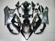 Schwarz Silber Suzuki GSXR 1000 K5 2005-2006 Motorrad Verkleidungen Schwarz Silber Suzuki GSXR 1000 K5 2005-2006 Motorrad Verkleidungen