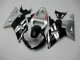 Schwarz Silber Suzuki GSXR 600 / 750 K1 K2 K3 2001-2003 Motorrad Verkleidungen Schwarz Silber Suzuki GSXR 600 / 750 K1 K2 K3 2001-2003 Motorrad Verkleidungen