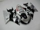 Schwarz Silber Suzuki GSXR 600 / 750 K1 K2 K3 2001-2003 Motorrad Verkleidungen Schwarz Silber Suzuki GSXR 600 / 750 K1 K2 K3 2001-2003 Motorrad Verkleidungen