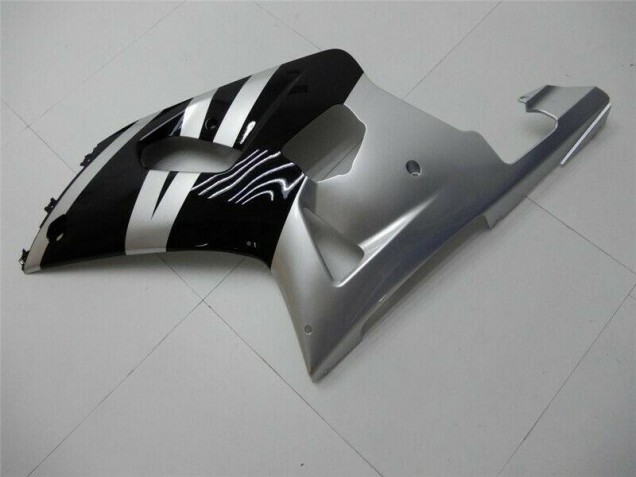 Schwarz Silber Suzuki GSXR 600 / 750 K1 K2 K3 2001-2003 Motorrad Verkleidungen Schwarz Silber Suzuki GSXR 600 / 750 K1 K2 K3 2001-2003 Motorrad Verkleidungen