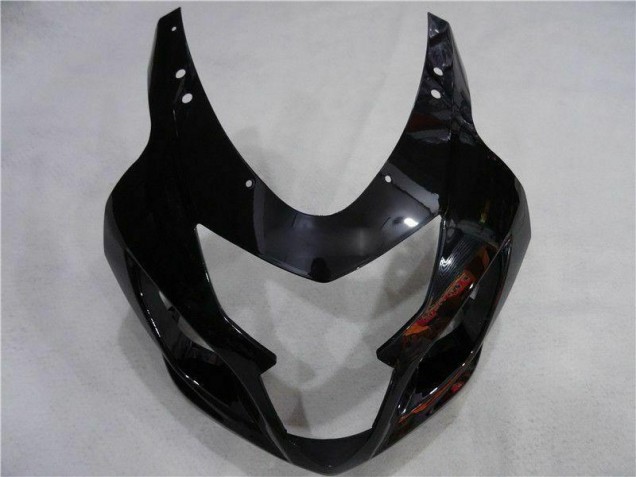 Schwarz Silber Suzuki GSXR 600 / 750 K4 2004-2005 Motorrad Verkleidungen Schwarz Silber Suzuki GSXR 600 / 750 K4 2004-2005 Motorrad Verkleidungen