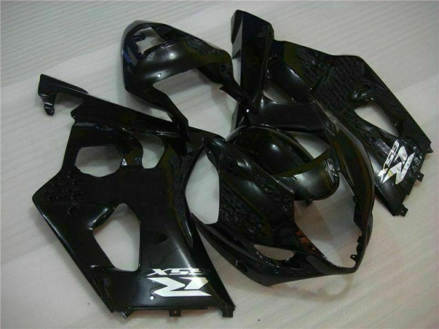 Schwarz Suzuki GSXR 1000 K3 2003-2004 Motorrad Verkleidung Schwarz Suzuki GSXR 1000 K3 2003-2004 Motorrad Verkleidung