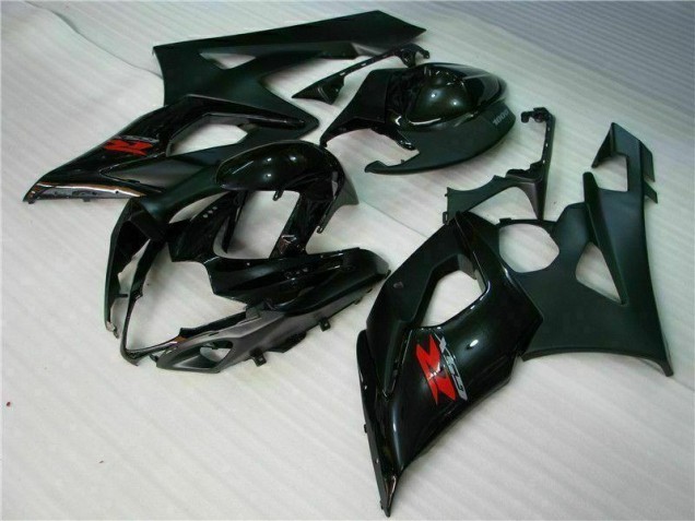 Schwarz Suzuki GSXR 1000 K5 2005-2006 Motorrad Verkleidung Schwarz Suzuki GSXR 1000 K5 2005-2006 Motorrad Verkleidung