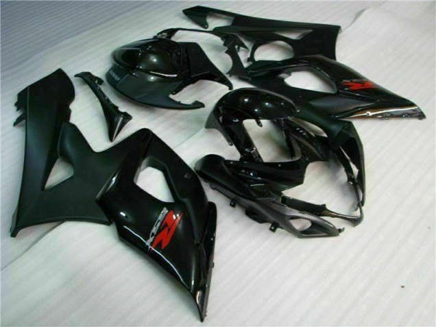 Schwarz Suzuki GSXR 1000 K5 2005-2006 Motorrad Verkleidung Schwarz Suzuki GSXR 1000 K5 2005-2006 Motorrad Verkleidung