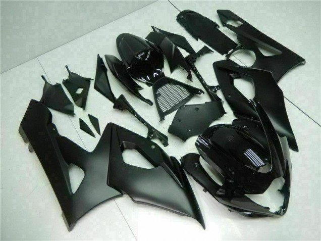 Schwarz Suzuki GSXR 1000 K5 2005-2006 Motorrad Verkleidungen Schwarz Suzuki GSXR 1000 K5 2005-2006 Motorrad Verkleidungen