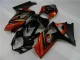 Schwarz Suzuki GSXR 1000 K7 2007-2008 Motorrad VollVerkleidungen & Plastik Schwarz Suzuki GSXR 1000 K7 2007-2008 Motorrad VollVerkleidungen & Plastik