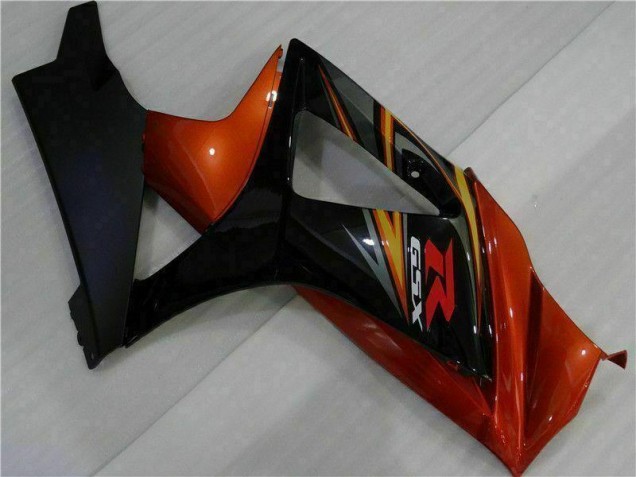 Schwarz Suzuki GSXR 1000 K7 2007-2008 Motorrad VollVerkleidungen & Plastik Schwarz Suzuki GSXR 1000 K7 2007-2008 Motorrad VollVerkleidungen & Plastik