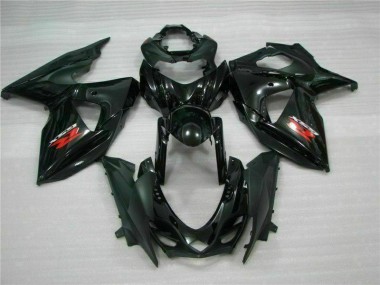 Schwarz Suzuki GSXR 1000 K9 2009-2016 Motor Verkleidungen