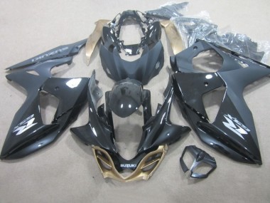 Schwarz Suzuki GSXR 1000 K9 2009-2016 Motorrad Verkleidung