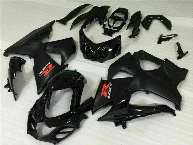 Schwarz Suzuki GSXR 1000 K9 2009-2016 Motorrad Verkleidungen Schwarz Suzuki GSXR 1000 K9 2009-2016 Motorrad Verkleidungen