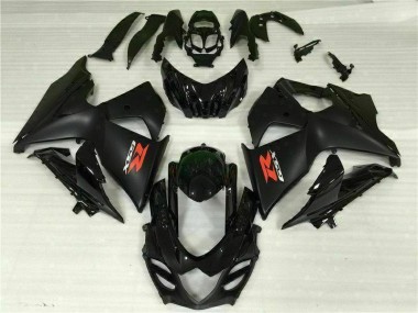 Schwarz Suzuki GSXR 1000 K9 2009-2016 Motorrad Verkleidungen