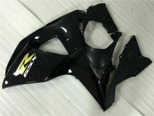 Schwarz Suzuki GSXR 1000 K9 2009-2016 Motorrad Vollverkleidung Schwarz Suzuki GSXR 1000 K9 2009-2016 Motorrad Vollverkleidung