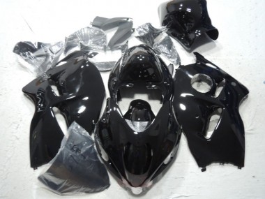 Schwarz Suzuki GSXR 1300 Hayabusa 1996-2007 Motorrad Verkleidungen