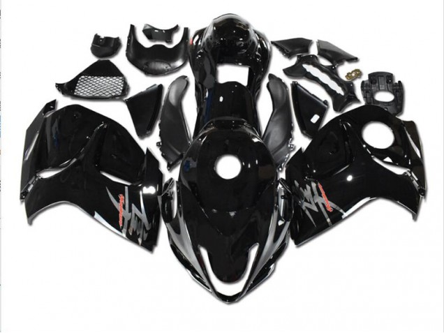 Schwarz Suzuki GSXR 1300 Hayabusa 2008-2019 Motorrad Verkleidungen Schwarz Suzuki GSXR 1300 Hayabusa 2008-2019 Motorrad Verkleidungen