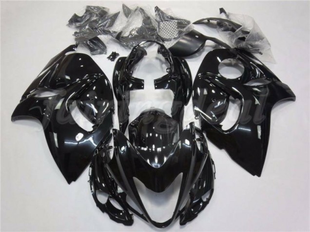 Schwarz Suzuki GSXR 1300 Hayabusa 2008-2019 Motorrad Vollverkleidung Schwarz Suzuki GSXR 1300 Hayabusa 2008-2019 Motorrad Vollverkleidung