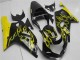Schwarz Suzuki GSXR 600 / 750 K1 K2 K3 2001-2003 Motorrad Verkleidungen Komplett Sets Schwarz Suzuki GSXR 600 / 750 K1 K2 K3 2001-2003 Motorrad Verkleidungen Komplett Sets