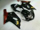 Schwarz Suzuki GSXR 600 / 750 K1 K2 K3 2001-2003 Motorrad Verkleidungen & Plastik Schwarz Suzuki GSXR 600 / 750 K1 K2 K3 2001-2003 Motorrad Verkleidungen & Plastik