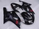 Schwarz Suzuki GSXR 600 / 750 K1 K2 K3 2001-2003 Motorrad Vollverkleidung Schwarz Suzuki GSXR 600 / 750 K1 K2 K3 2001-2003 Motorrad Vollverkleidung