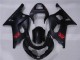 Schwarz Suzuki GSXR 600 / 750 K1 K2 K3 2001-2003 Motorrad Vollverkleidung Schwarz Suzuki GSXR 600 / 750 K1 K2 K3 2001-2003 Motorrad Vollverkleidung