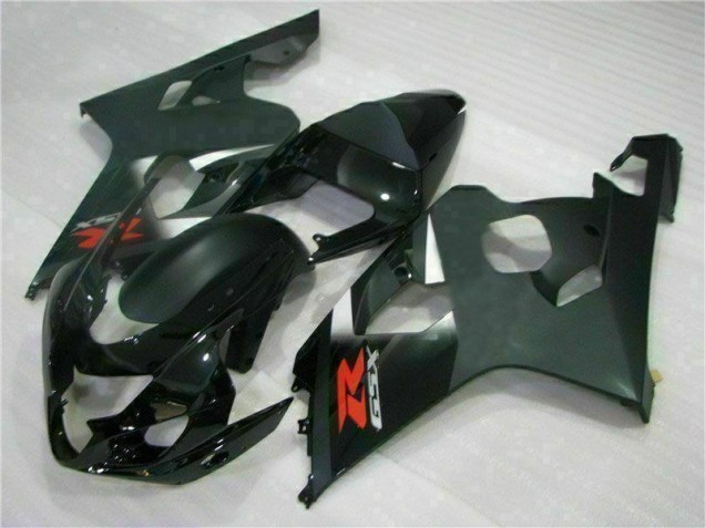 Schwarz Suzuki GSXR 600 / 750 K4 2004-2005 Motorrad Verkleidungen Schwarz Suzuki GSXR 600 / 750 K4 2004-2005 Motorrad Verkleidungen