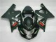 Schwarz Suzuki GSXR 600 / 750 K4 2004-2005 Motorrad Verkleidungen Schwarz Suzuki GSXR 600 / 750 K4 2004-2005 Motorrad Verkleidungen