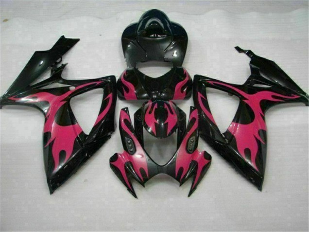 Schwarz Suzuki GSXR 600 / 750 K6 2006-2007 Motor Verkleidungen Schwarz Suzuki GSXR 600 / 750 K6 2006-2007 Motor Verkleidungen