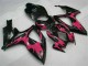 Schwarz Suzuki GSXR 600 / 750 K6 2006-2007 Motorrad Verkleidungen Schwarz Suzuki GSXR 600 / 750 K6 2006-2007 Motorrad Verkleidungen