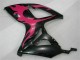 Schwarz Suzuki GSXR 600 / 750 K6 2006-2007 Motorrad Verkleidungen Schwarz Suzuki GSXR 600 / 750 K6 2006-2007 Motorrad Verkleidungen