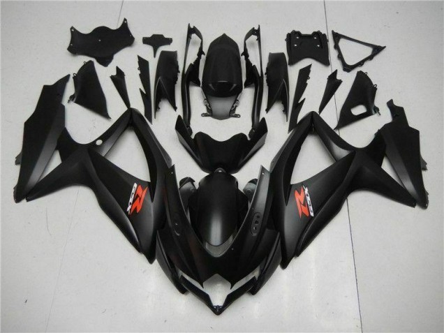 Schwarz Suzuki GSXR 600 / 750 K8 2008-2010 Motorrad Vollverkleidung Schwarz Suzuki GSXR 600 / 750 K8 2008-2010 Motorrad Vollverkleidung