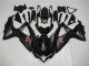 Schwarz Suzuki GSXR 600 / 750 K8 2008-2010 Motorrad Vollverkleidung Schwarz Suzuki GSXR 600 / 750 K8 2008-2010 Motorrad Vollverkleidung