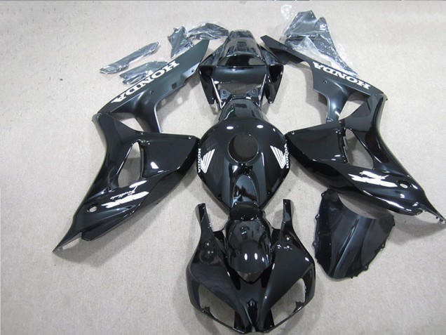 Schwarz Weiß Aufkleber Honda CBR 1000 RR 2006-2007 Motorrad Verkleidungen Schwarz Weiß Aufkleber Honda CBR 1000 RR 2006-2007 Motorrad Verkleidungen