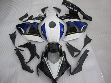 Schwarz Weiß Blau Honda CBR 1000 RR 2004-2005 Motorrad Verkleidungen