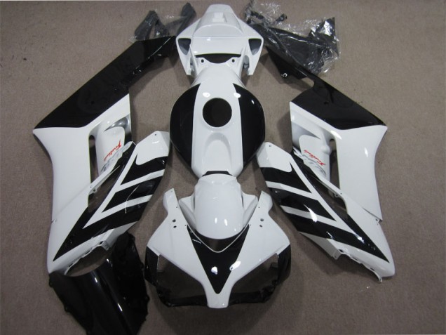Schwarz Weiß Honda CBR 1000 RR 2004-2005 Motorrad Verkleidung Schwarz Weiß Honda CBR 1000 RR 2004-2005 Motorrad Verkleidung