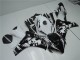 Schwarz Weiß Honda CBR 1000 RR 2008-2011 Motorrad Verkleidungen Schwarz Weiß Honda CBR 1000 RR 2008-2011 Motorrad Verkleidungen