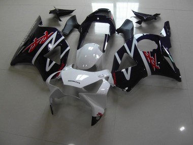 Schwarz Weiß Honda CBR 900 RR 954 2002-2003 Motorrad Verkleidungen