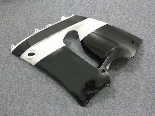 Schwarz Weiß Kawasaki ZX6R 2005-2006 Motorrad Verkleidung Schwarz Weiß Kawasaki ZX6R 2005-2006 Motorrad Verkleidung