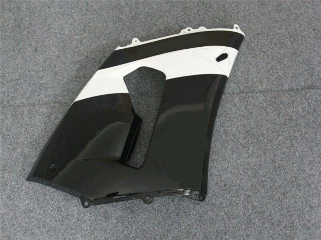 Schwarz Weiß Kawasaki ZX6R 2005-2006 Motorrad Verkleidung Schwarz Weiß Kawasaki ZX6R 2005-2006 Motorrad Verkleidung
