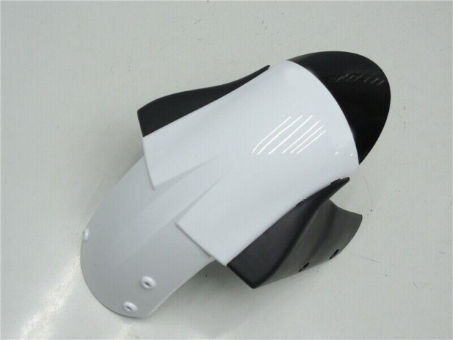 Schwarz Weiß Kawasaki ZX6R 2005-2006 Motorrad Verkleidungen