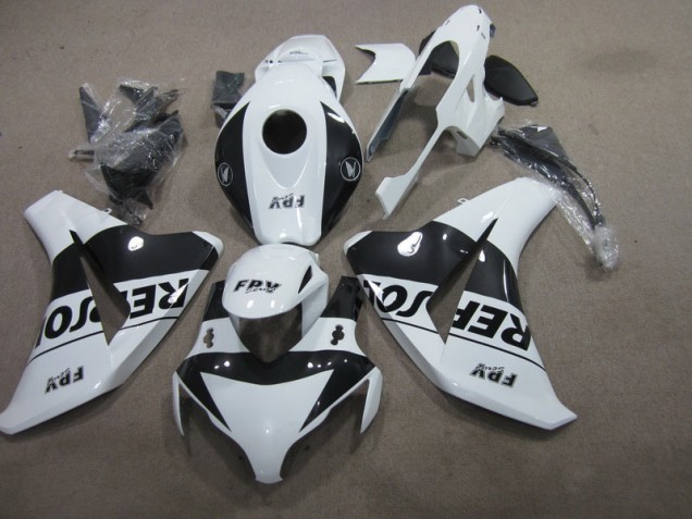 Schwarz Weiß Repsol Honda CBR 1000 RR 2008-2011 Motorrad Verkleidungen Schwarz Weiß Repsol Honda CBR 1000 RR 2008-2011 Motorrad Verkleidungen