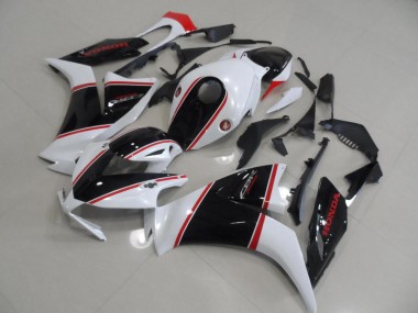 Schwarz Weiß Rot Streifen Honda CBR 1000 RR 2012-2016 Motorrad Verkleidungen