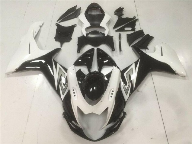 Schwarz Weiß Suzuki GSXR 600 / 750 K11 2011-2024 Motorrad Verkleidungen Schwarz Weiß Suzuki GSXR 600 / 750 K11 2011-2024 Motorrad Verkleidungen