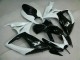 Schwarz Weiß Suzuki GSXR 600 / 750 K6 2006-2007 Motorrad Verkleidungen Schwarz Weiß Suzuki GSXR 600 / 750 K6 2006-2007 Motorrad Verkleidungen