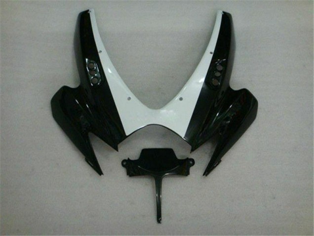 Schwarz Weiß Suzuki GSXR 600 / 750 K6 2006-2007 Motorrad Verkleidungen Schwarz Weiß Suzuki GSXR 600 / 750 K6 2006-2007 Motorrad Verkleidungen